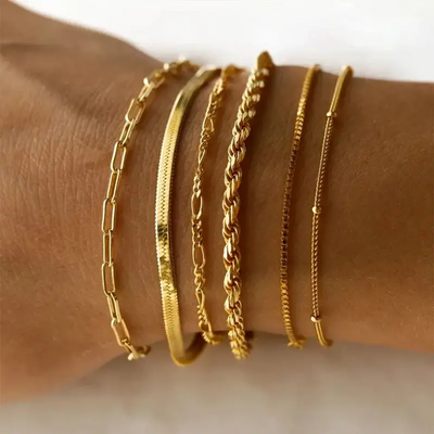 Conjunto de 6 pulseras - Últimas unidades